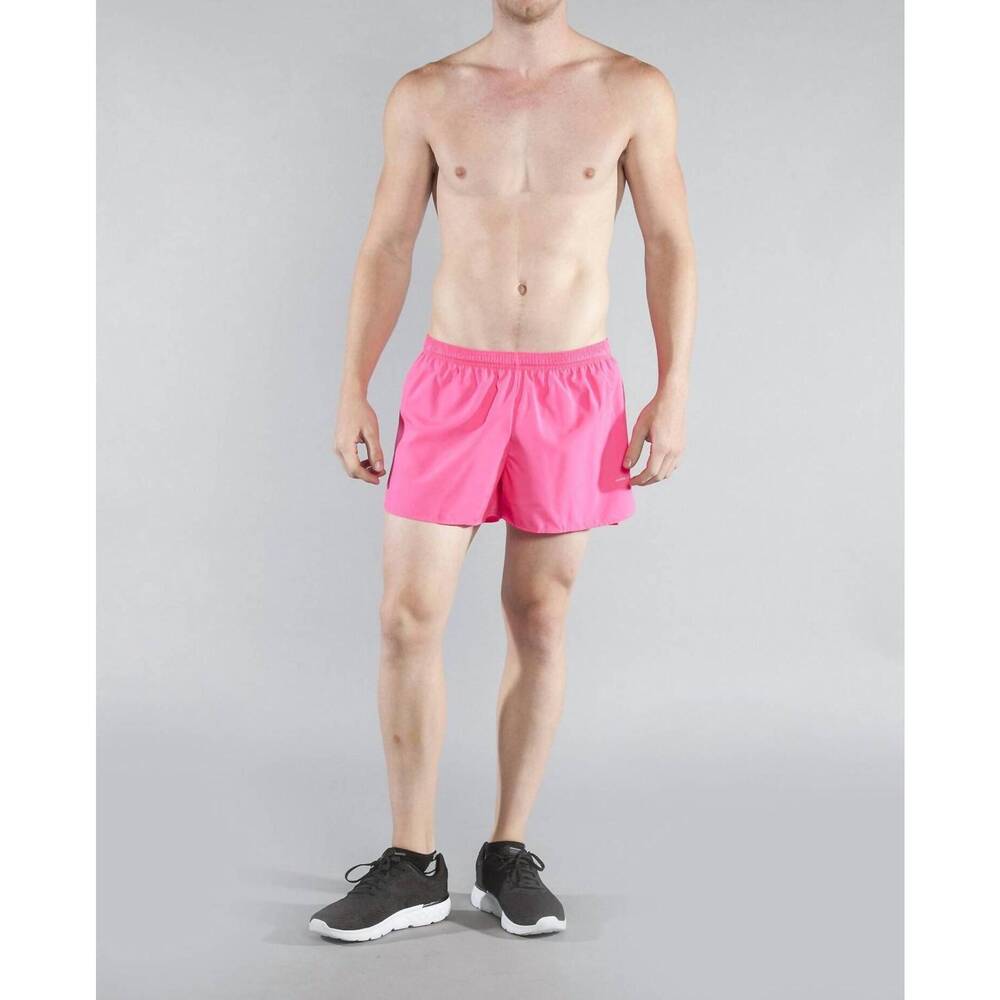 NEW BOA 3" half split short in hot pink